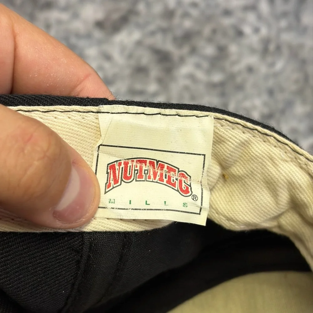 VTG Dale Earnhardt Intimidator Hat Snap‎ Back Nutmeg NASCAR Black Red 90s